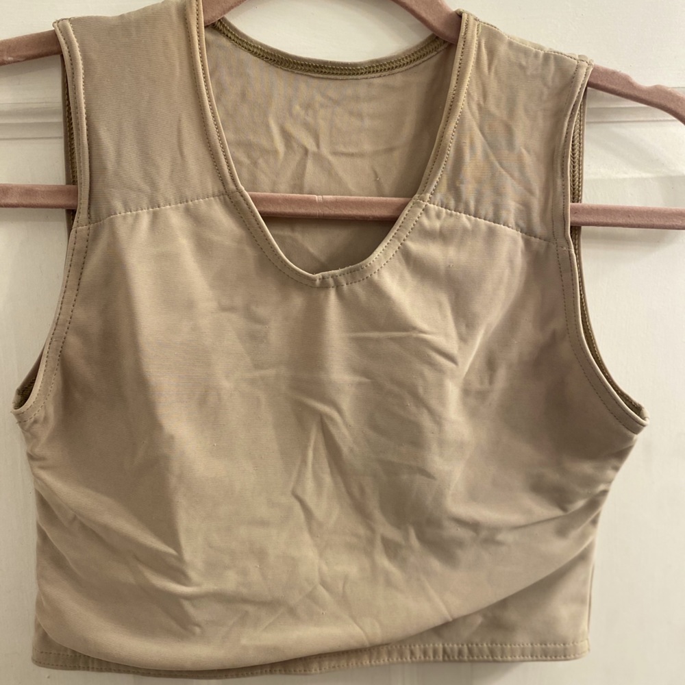 Gc2b Chest Binder, Pale Nude color, Size Medium